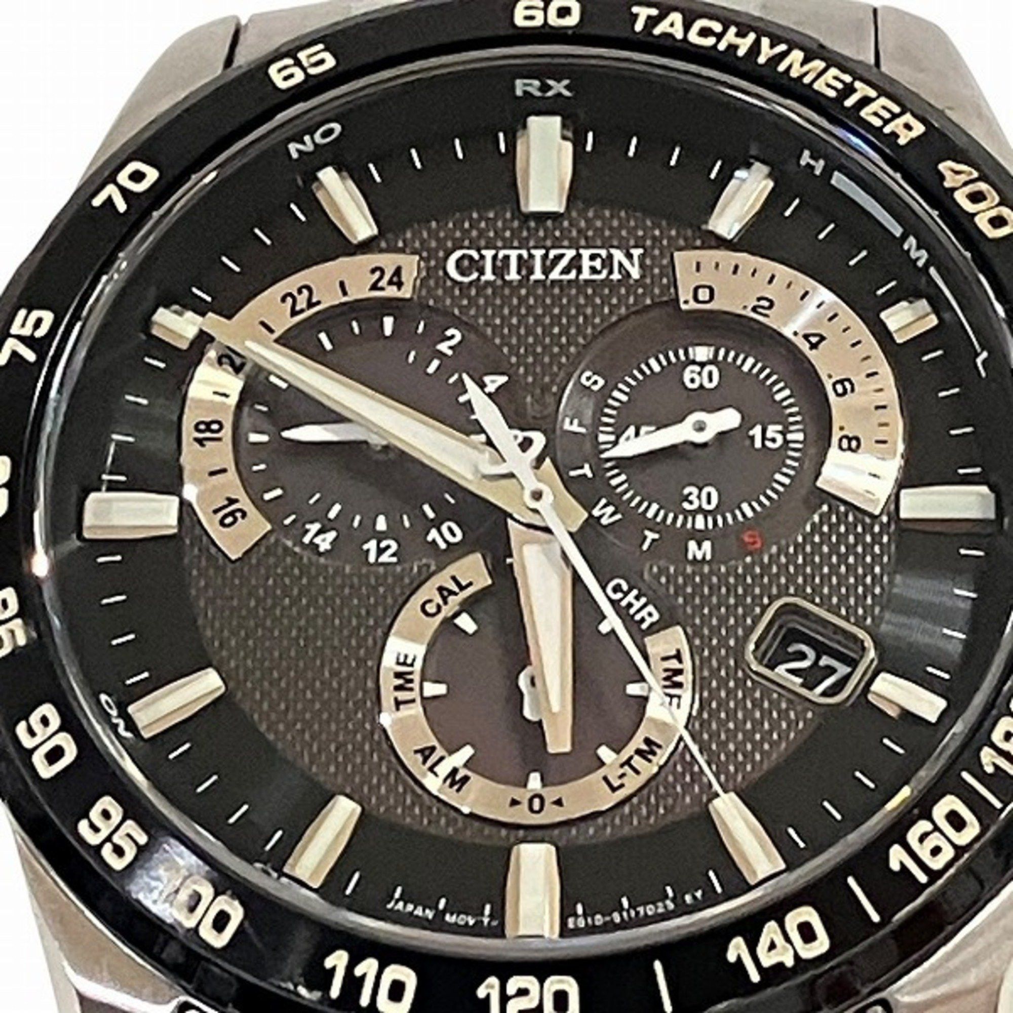 Citizen Citizen Eco-Drive Attesa E610S-104831 Radio Solar Watch Men's Size ONE SIZE - 4 Thumbnail