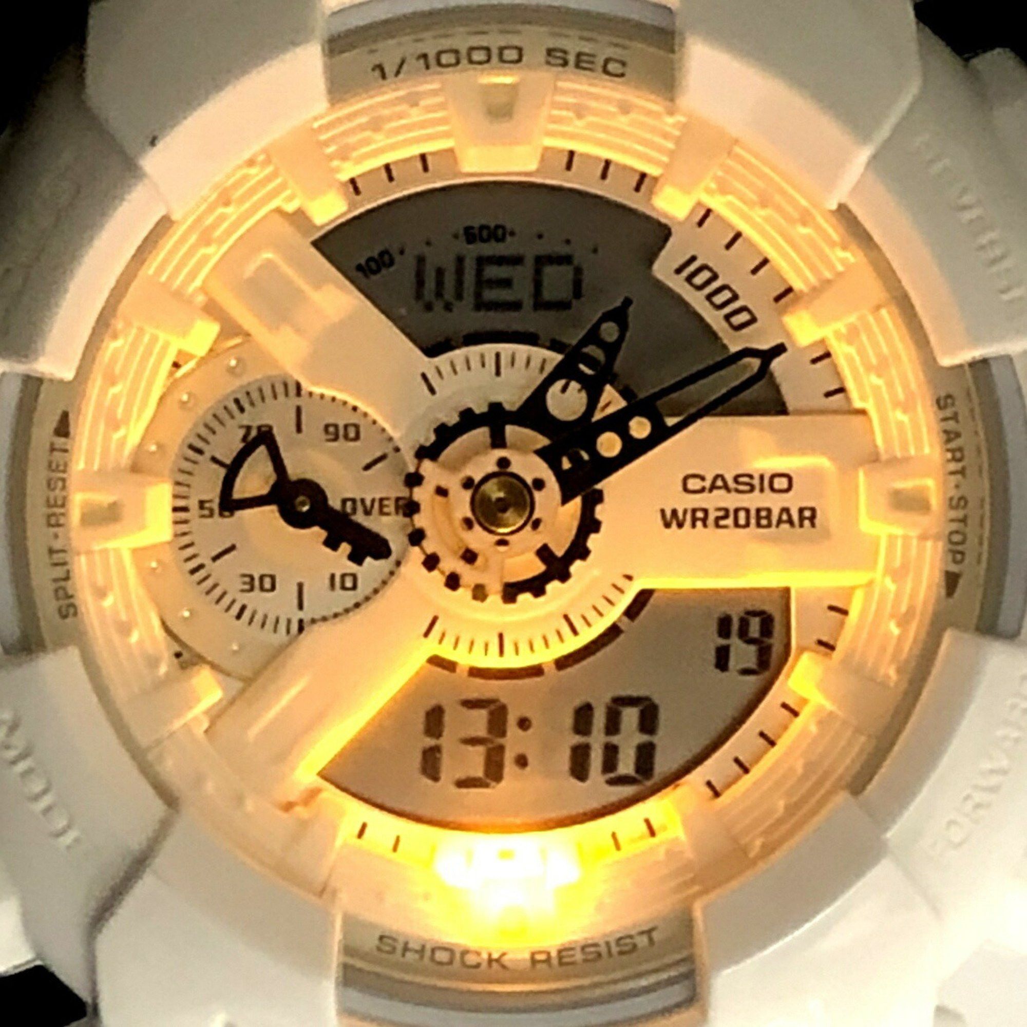 Casio G-SHOCK Casio Watch GA-110LA-7A Lover's Collection 2011 Lavacore White Gold Angel and Devil Single Model LOV-11A-7A Released November Mikunigaoka Store IT6TAXGZTWY4 Size ONE SIZE - 9 Thumbnail
