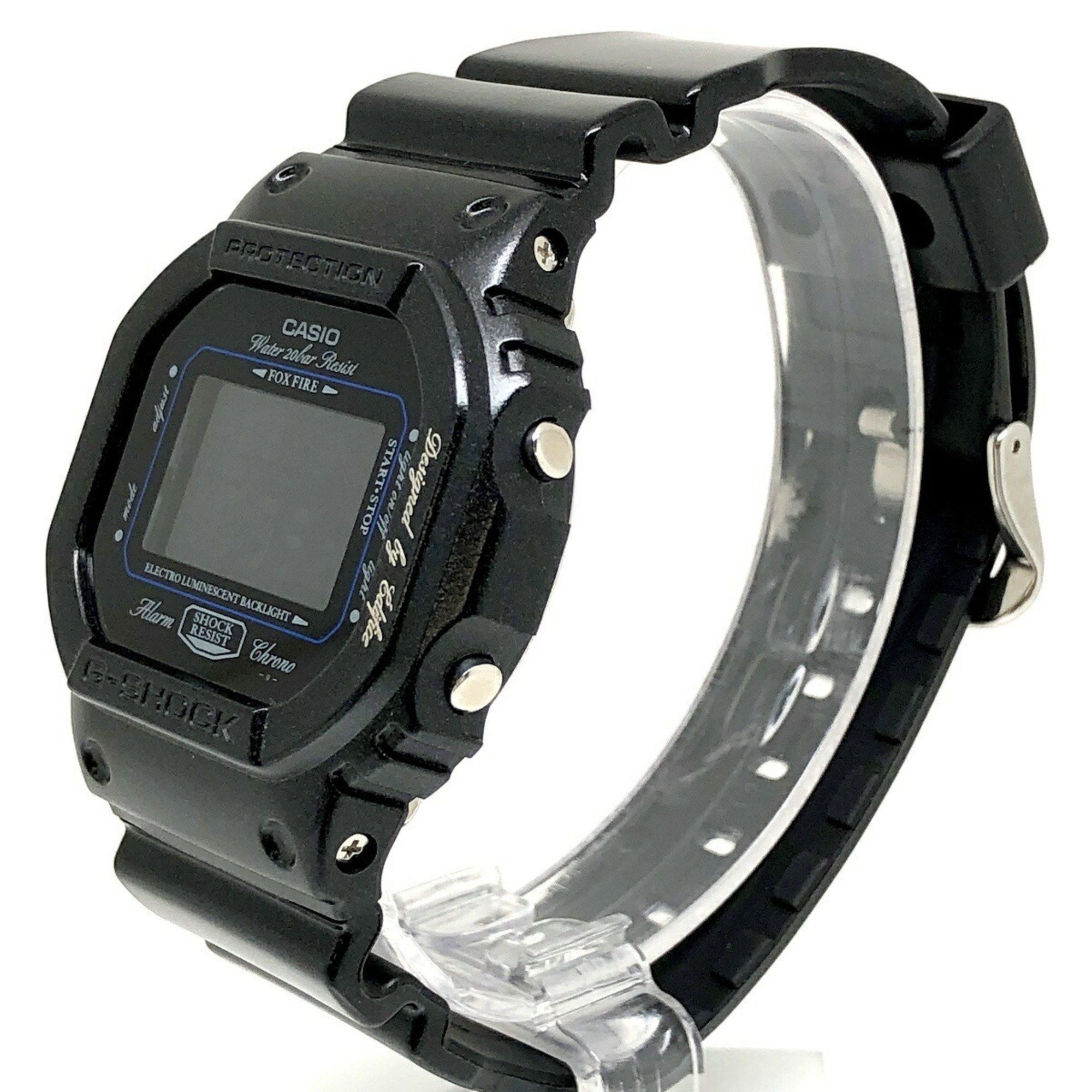 Casio G-SHOCK CASIO Watch DW-5600BC-1A TYO DESIGN PROJECT by EDIFICE T.D*P Tokyo Design Project Edifice 4th collaboration model Black Blue frame Released in September 2006 Mikunigaoka store IT03QI87ALTO Size ONE SIZE - 3 Thumbnail