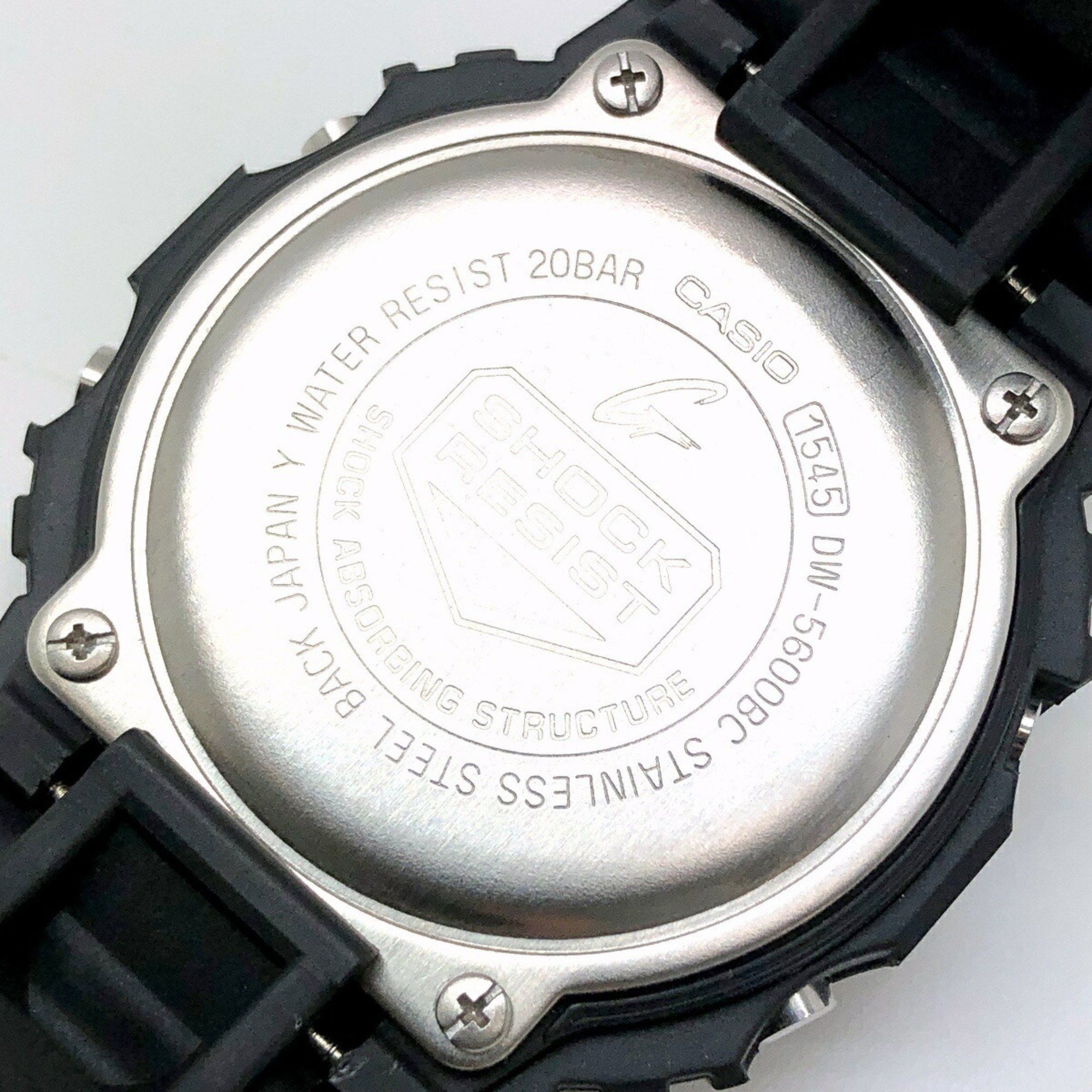 Casio G-SHOCK CASIO Watch DW-5600BC-1A TYO DESIGN PROJECT by EDIFICE T.D*P Tokyo Design Project Edifice 4th collaboration model Black Blue frame Released in September 2006 Mikunigaoka store IT03QI87ALTO Size ONE SIZE - 8 Thumbnail
