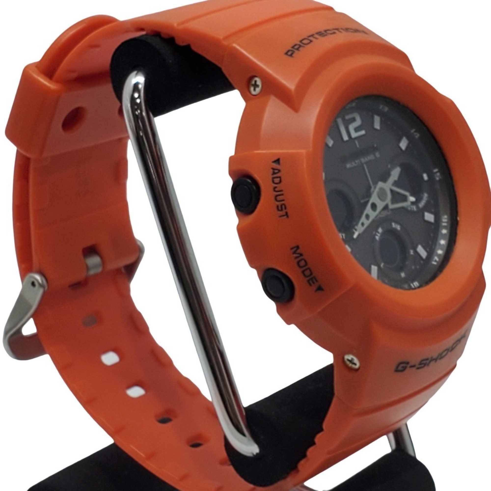 Casio G-SHOCK CASIO Watch AWG-M510MR Analog-digital Digital-analog Orange Tough Solar Radio Kaizuka Store ITAXR39F2HVW Size ONE SIZE - 3 Thumbnail