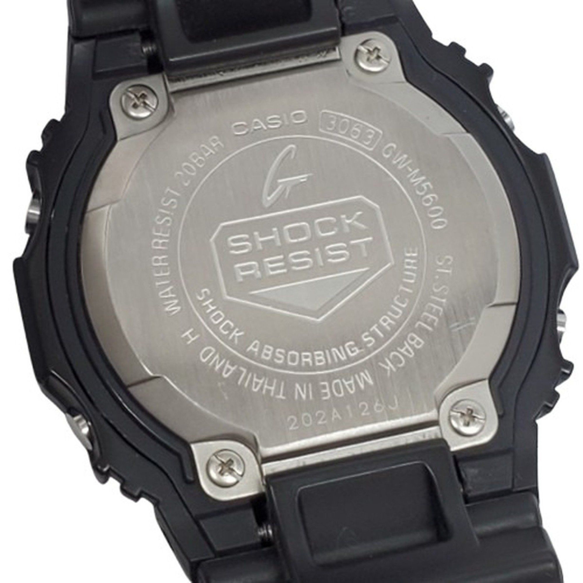 Casio G-SHOCK CASIO Watch GW-M5600-1 Digital Tough Solar Multiband