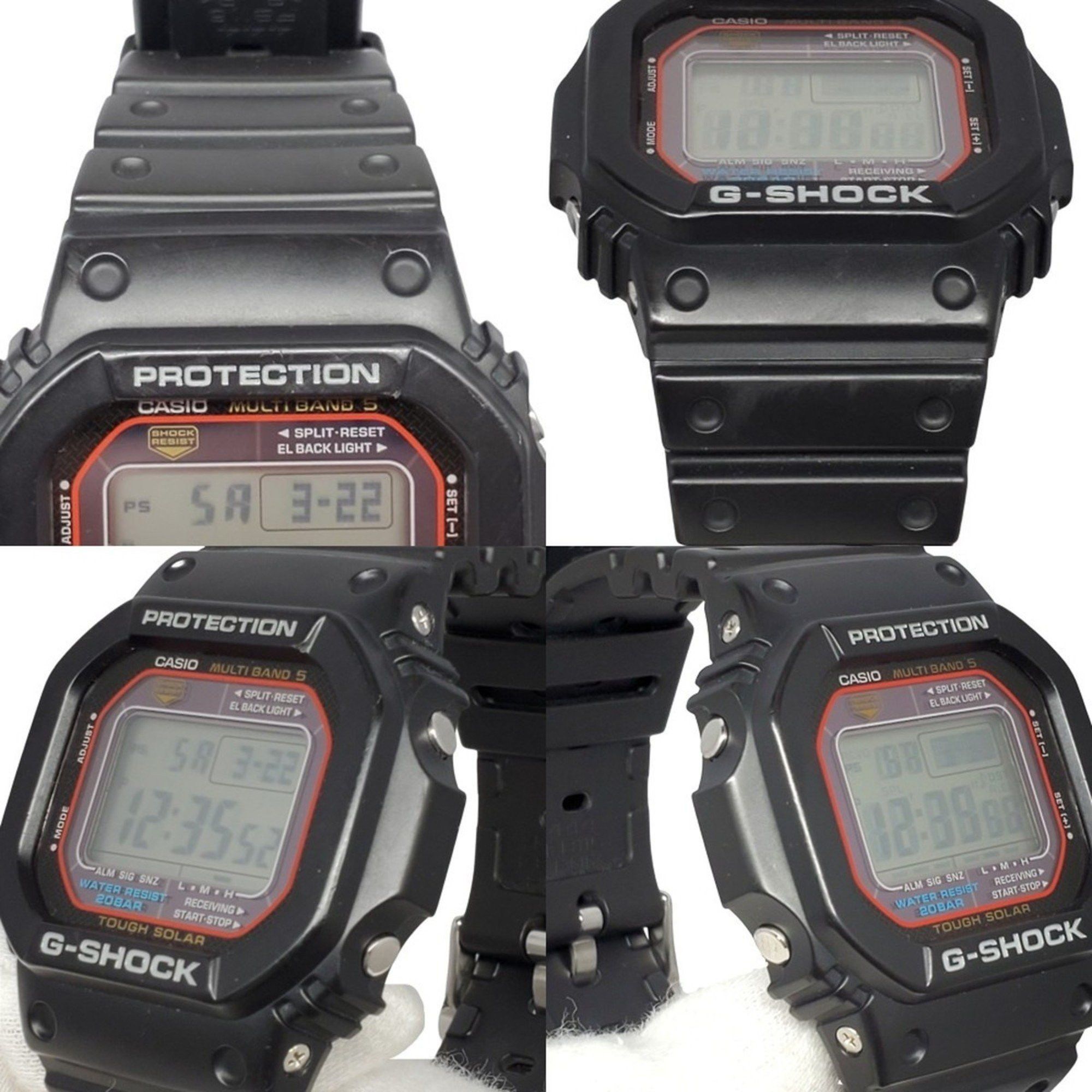 美品　G-SHOCK Tough Solar 電波ソーラー　GW-M5600 楽天市場】【中古】【ウォッチ】CASIO カシオ G-SHOCK デジタル