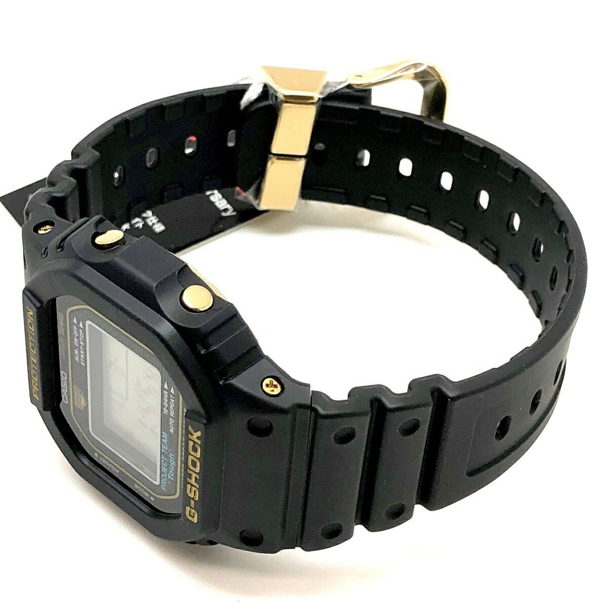Casio G-SHOCK CASIO Watch DW-5035D-1B 30th ANNIVERSARY 35th Anniversary Limited Edition Screwback Black x Gold 5000SERIES Released in April 2018 Mikunigaoka Store IT6MQK5YV03K Size ONE SIZE - 5 Thumbnail