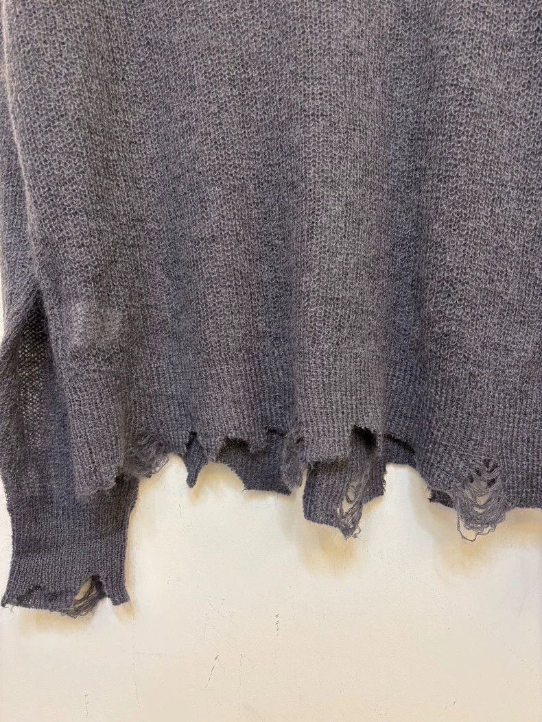 Hedi Slimane Haruki Shimamura Knit Sweater in Dark Color Size US M / EU 48-50 / 2 - 9 Thumbnail