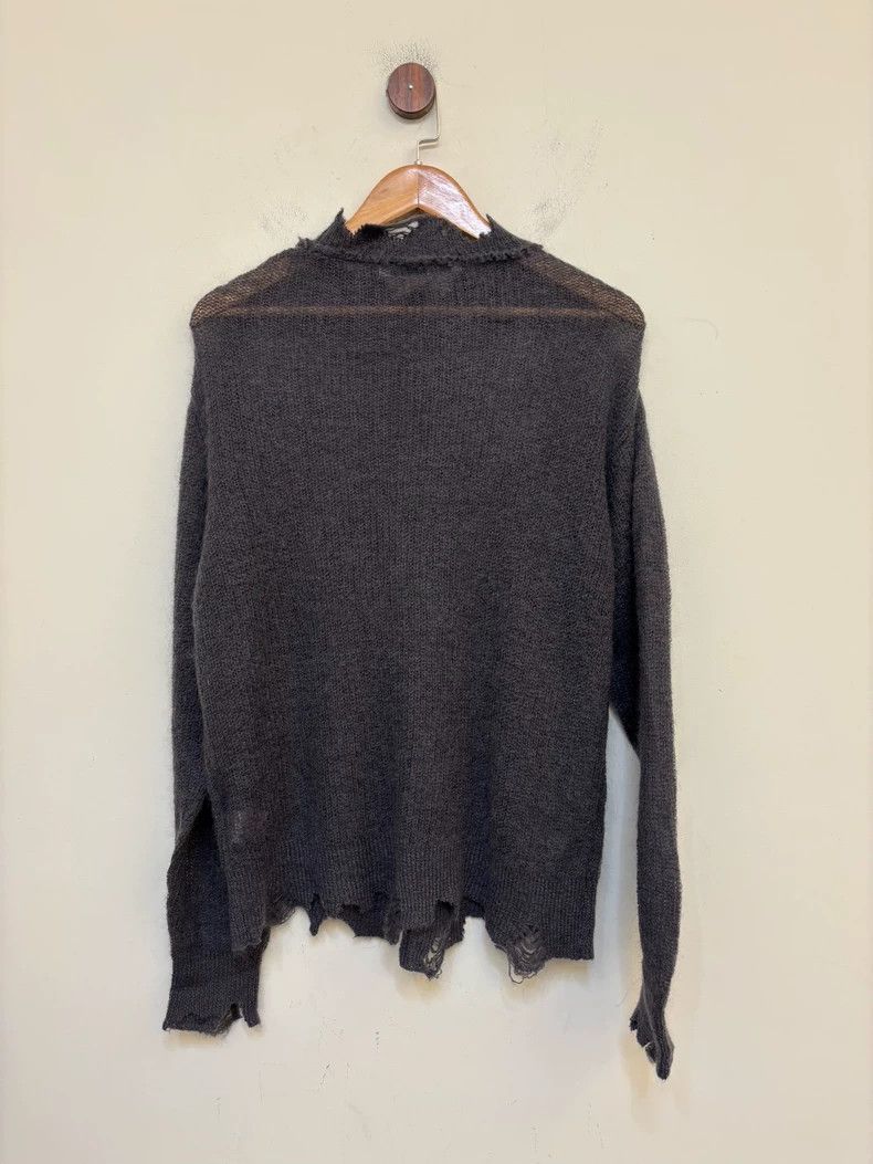Hedi Slimane Haruki Shimamura Knit Sweater in Dark Color Size US M / EU 48-50 / 2 - 8 Thumbnail