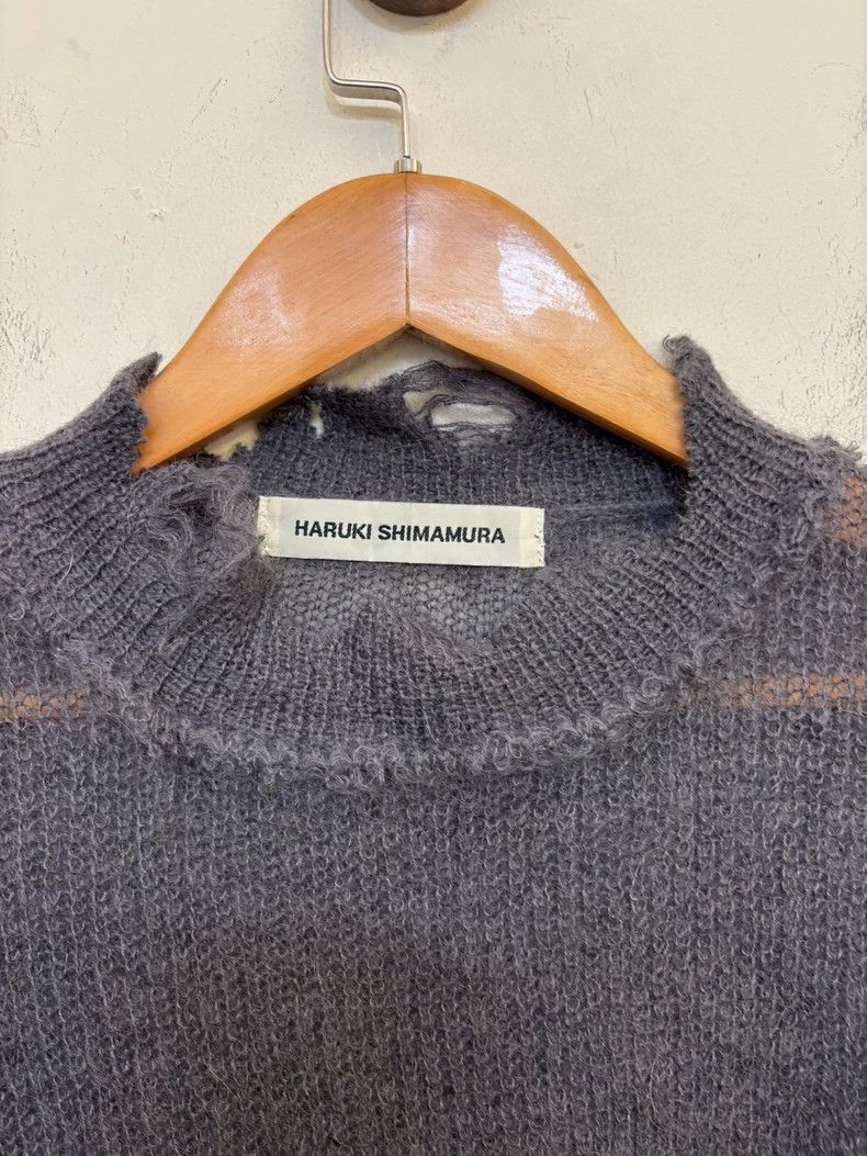 Hedi Slimane Haruki Shimamura Knit Sweater in Dark Color Size US M / EU 48-50 / 2 - 2 Thumbnail