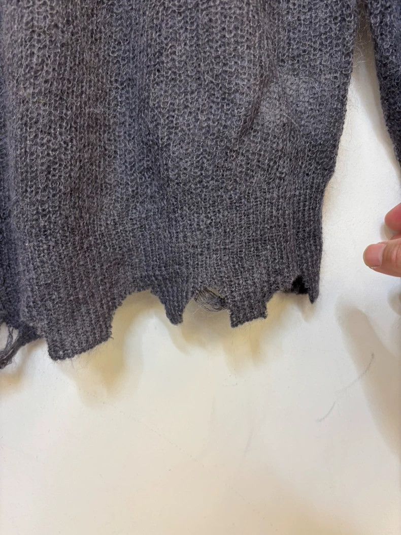 Hedi Slimane Haruki Shimamura Knit Sweater in Dark Color Size US M / EU 48-50 / 2 - 6 Thumbnail