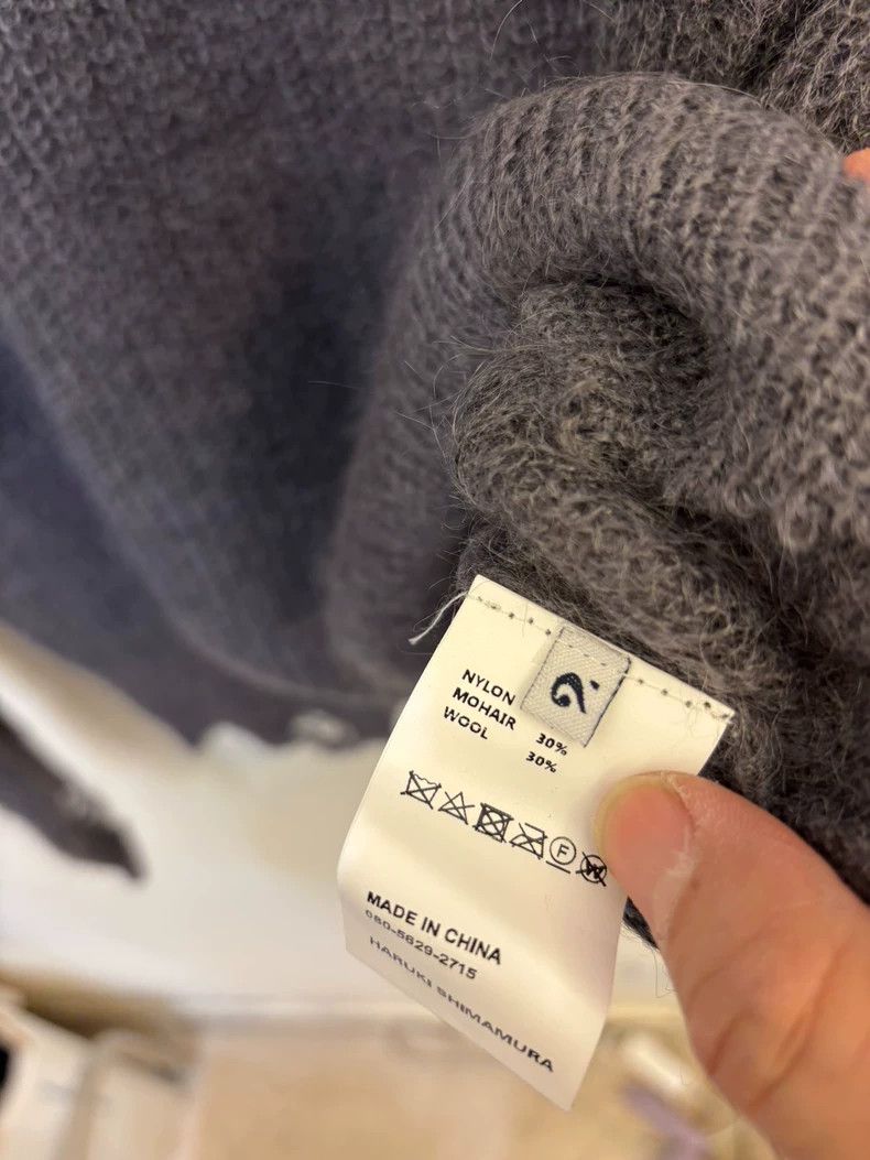 Hedi Slimane Haruki Shimamura Knit Sweater in Dark Color Size US M / EU 48-50 / 2 - 7 Thumbnail