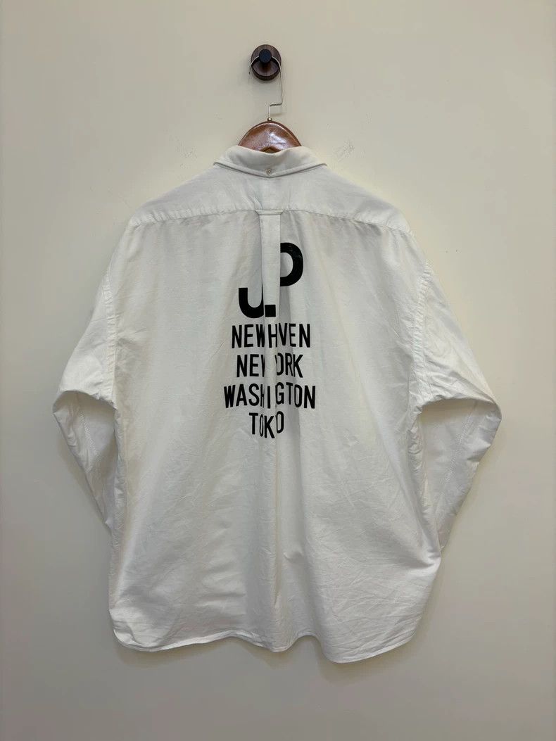 J. Press White Oversized Oxford Shirt Size US M / EU 48-50 / 2 - 7 Thumbnail