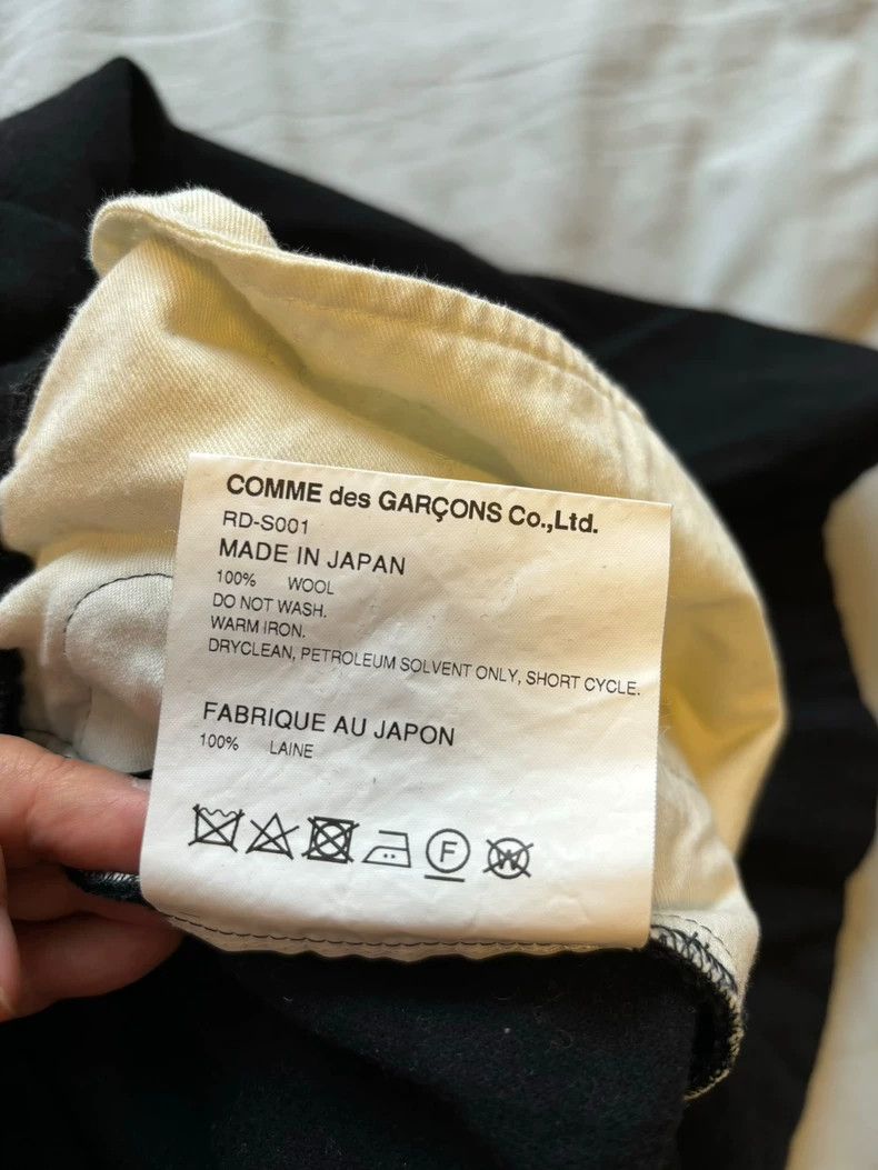 Comme des Garcons Black Wool Skirt for Effortless Style-dmc Size US 30 / EU 46 - 5 Thumbnail