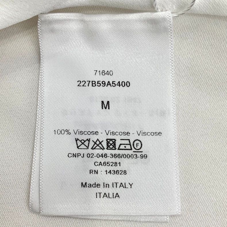 Dior Christian Dior White Short Sleeve Shirt-dmc Size US M / EU 48-50 / 2 - 7 Thumbnail