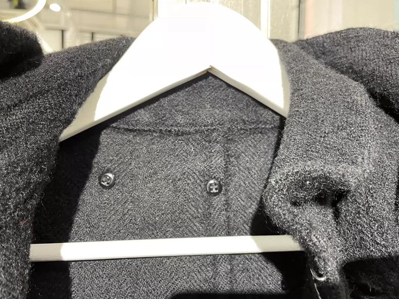 Y's Black Duffle Coat with Horn Buckles-dmc Size US M / EU 48-50 / 2 - 8 Thumbnail