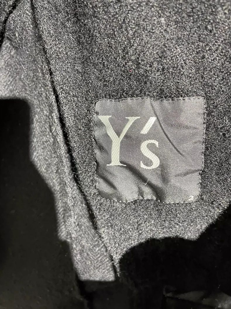 Y's Black Duffle Coat with Horn Buckles-dmc Size US M / EU 48-50 / 2 - 7 Thumbnail