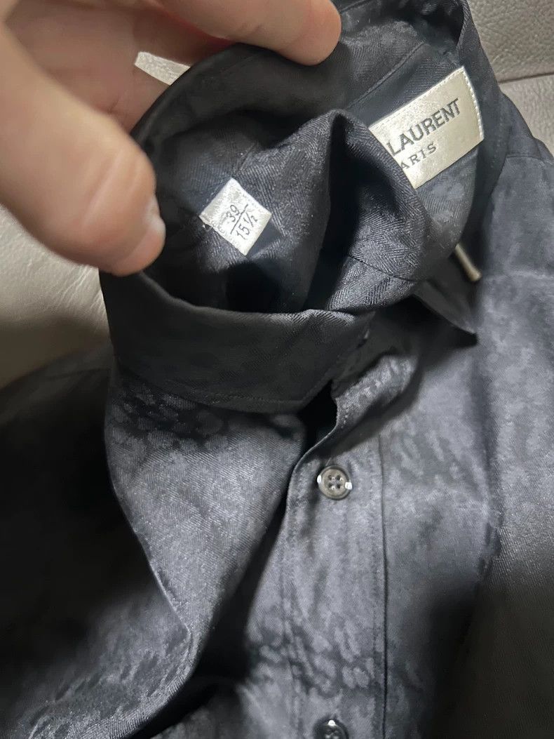 Yves Saint Laurent Saint Laurent Silk Patterned Leopard Shirt-dmc Size US M / EU 48-50 / 2 - 4 Thumbnail