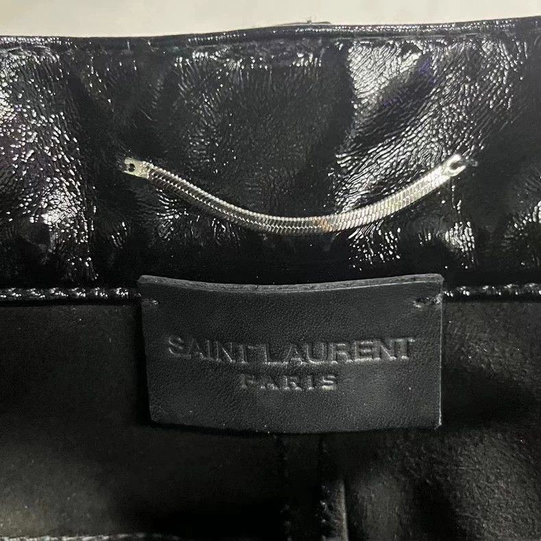 Saint Laurent Paris Black Saint Laurent High-Waisted Pants-dmc Size US 30 / EU 46 - 3 Thumbnail
