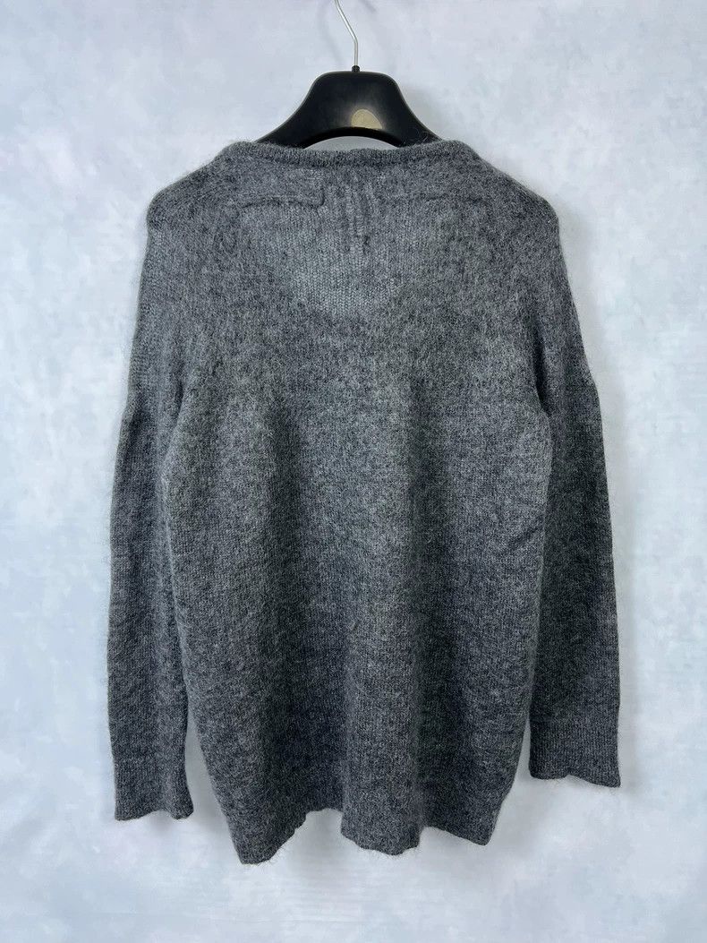 Saint Laurent Paris Saint Laurent Ghost Grey Wool Sweater-dmc Size US XS / EU 42 / 0 - 2 Thumbnail