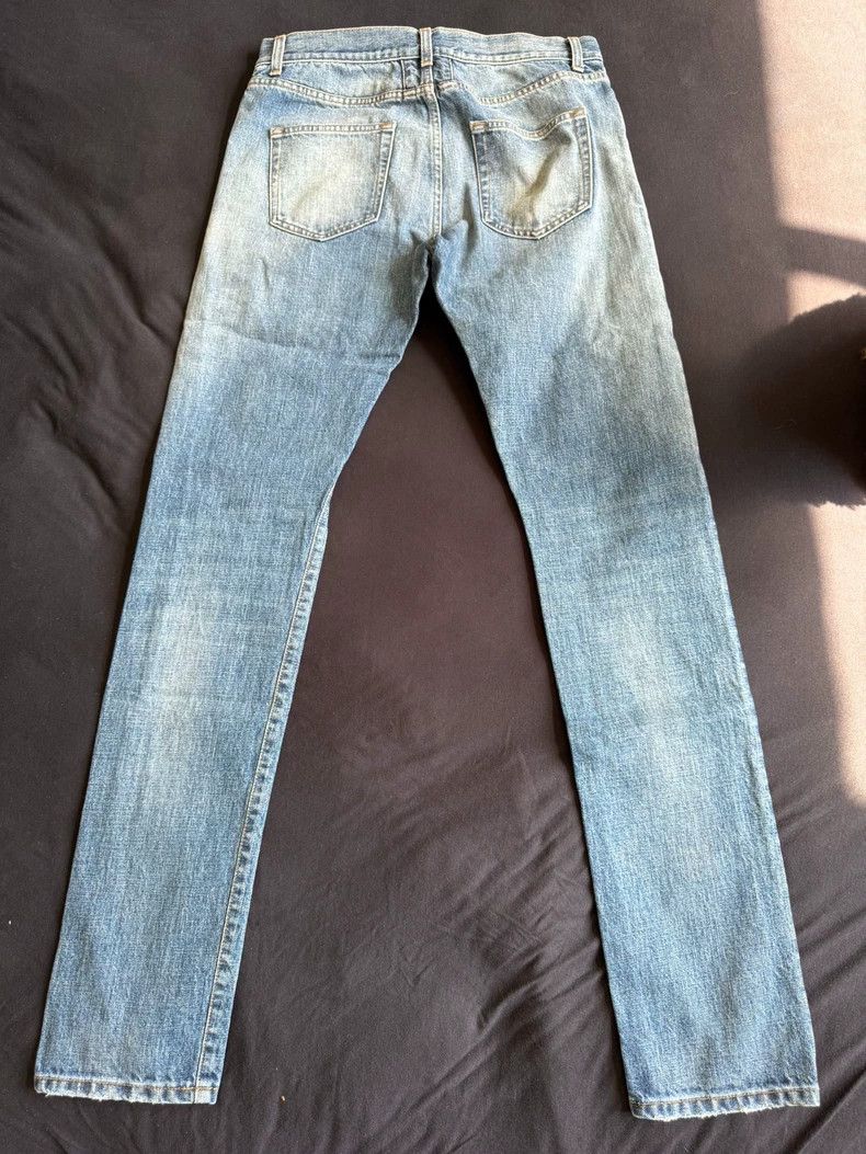 Yves Saint Laurent Slim Fit Denim Pants by Saint Laurent-dmc Size US 31 - 2 Thumbnail