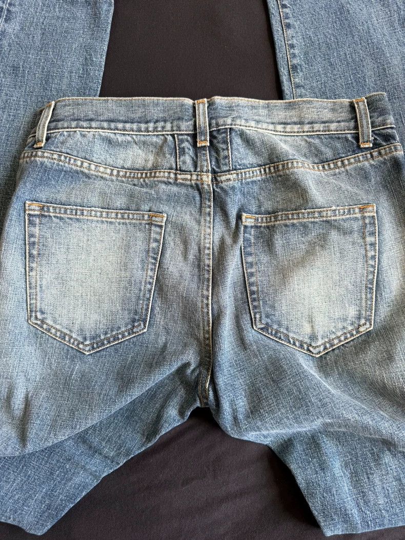 Yves Saint Laurent Slim Fit Denim Pants by Saint Laurent-dmc Size US 31 - 5 Thumbnail