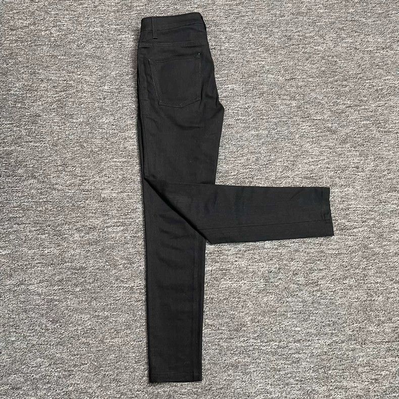 Saint Laurent Paris Black Saint Laurent Straight Leg Pants-dmc Size US 27 - 3 Thumbnail