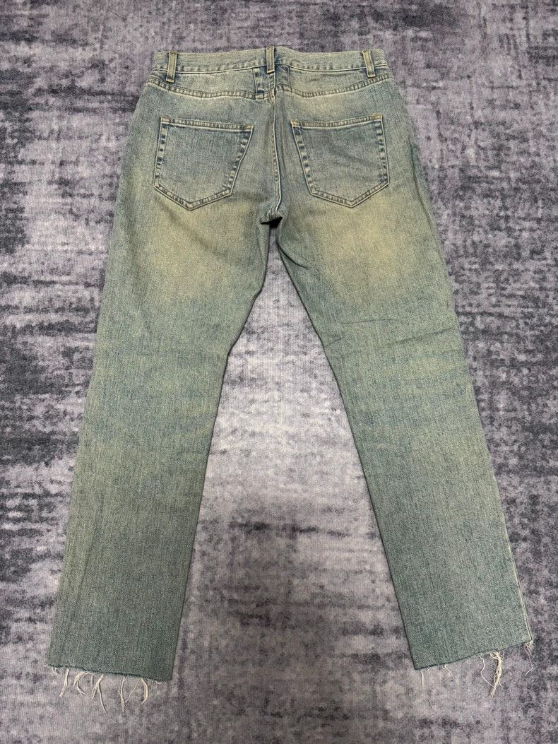 Saint Laurent Paris Saint Laurent Frayed Denim Pants Size 29-dmc Size US 29 - 2 Thumbnail