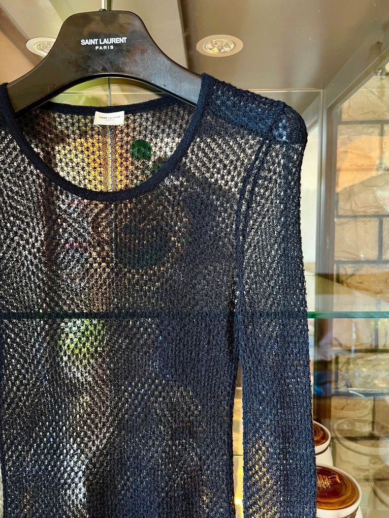Yves Saint Laurent Saint Laurent Long Sleeve Knit Sweatshirt-dmc Size US M / EU 48-50 / 2 - 2 Thumbnail
