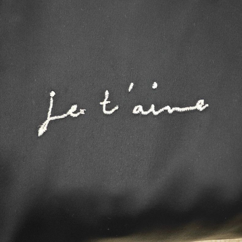 Saint Laurent Paris Saint Laurent Black Lettered Jacket-dmc Size US M / EU 48-50 / 2 - 5 Thumbnail