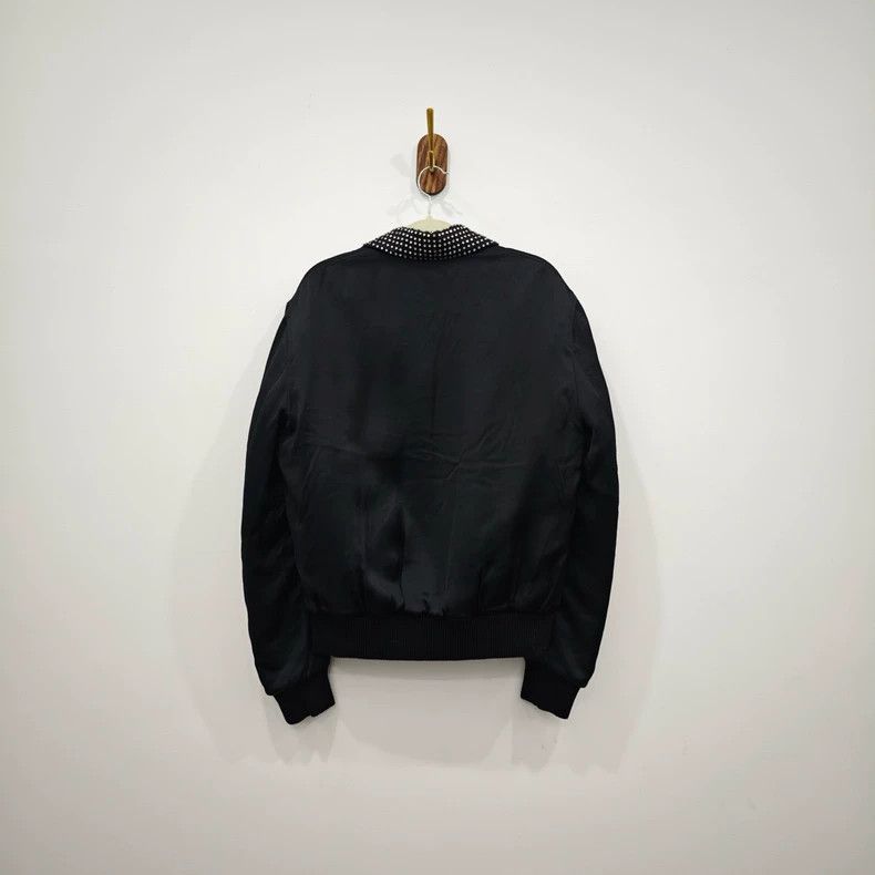 Saint Laurent Paris Saint Laurent Black Lettered Jacket-dmc Size US M / EU 48-50 / 2 - 2 Thumbnail