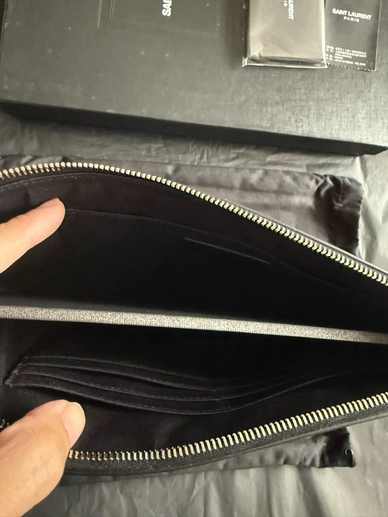 Saint Laurent Paris Saint Laurent Envelope Clutch Bag-dmc Size ONE SIZE - 5 Thumbnail