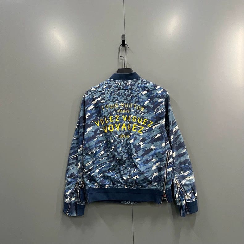 Louis Vuitton Louis Vuitton Camo Logo Zip Jacket-dmc Size US M / EU 48-50 / 2 - 2 Thumbnail
