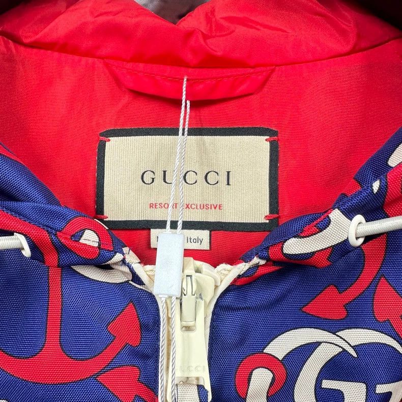 Gucci Gucci Logo Anchor Hooded Jacket-dmc Size US XL / EU 56 / 4 - 4 Thumbnail