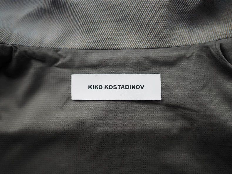 Kiko Kostadinov Grey Wool Blend Gradient Jacket from Kiko-dmc Size US S / EU 44-46 / 1 - 5 Thumbnail
