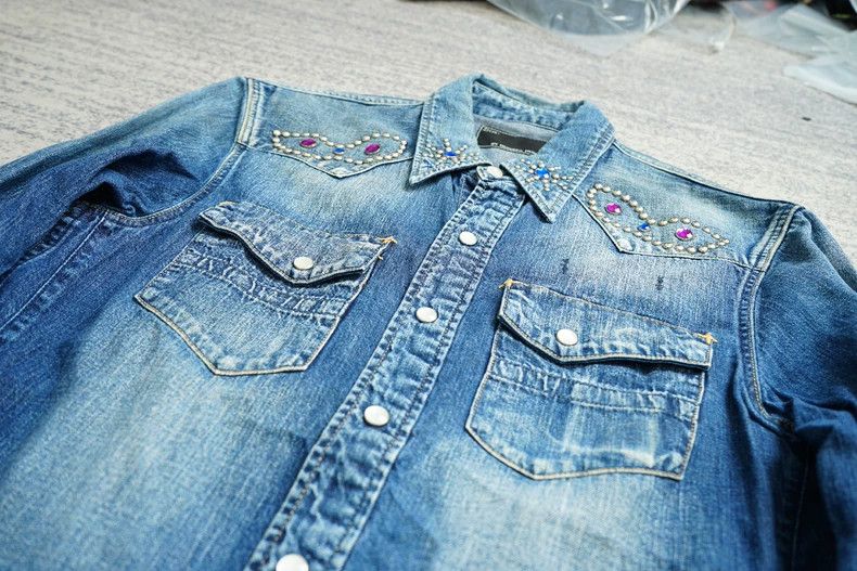 Number (N)ine Number Nine Denim Button-Up Shirt-dmc Size US M / EU 48-50 / 2 - 3 Thumbnail