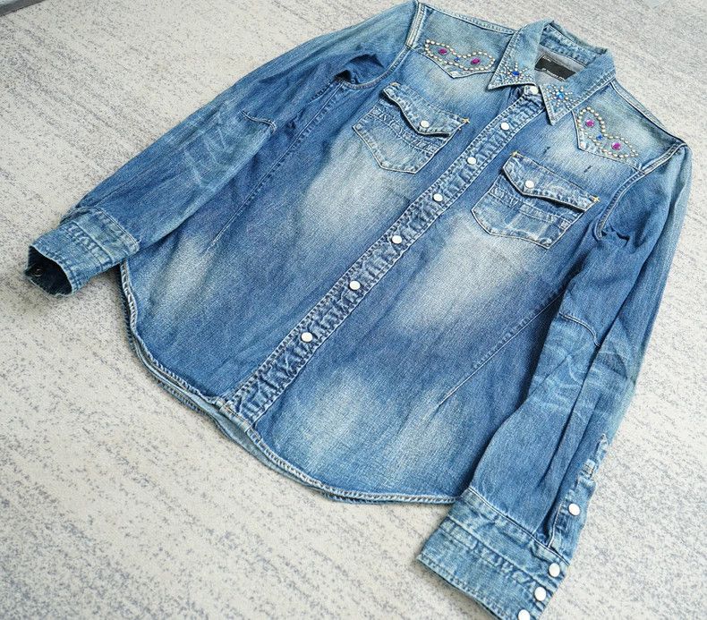 Number (N)ine Number Nine Denim Button-Up Shirt-dmc Size US M / EU 48-50 / 2 - 2 Thumbnail