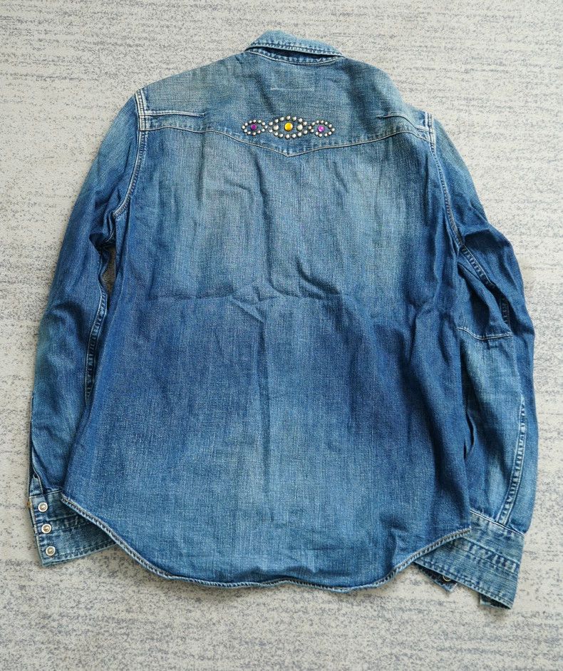 Number (N)ine Number Nine Denim Button-Up Shirt-dmc Size US M / EU 48-50 / 2 - 7 Thumbnail