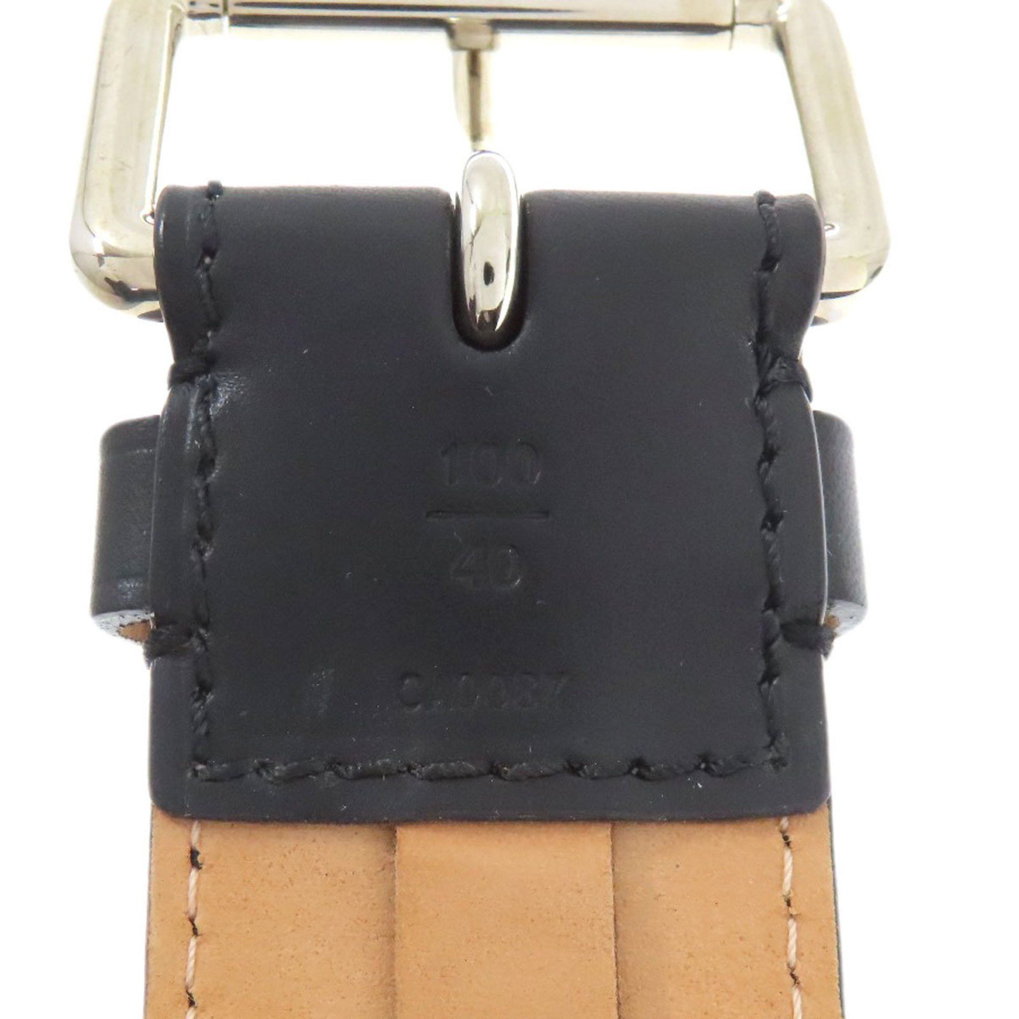 Louis Vuitton Louis Vuitton M6931 Santur Perforated Belt Mahina Leather Men's Size ONE SIZE - 6 Thumbnail