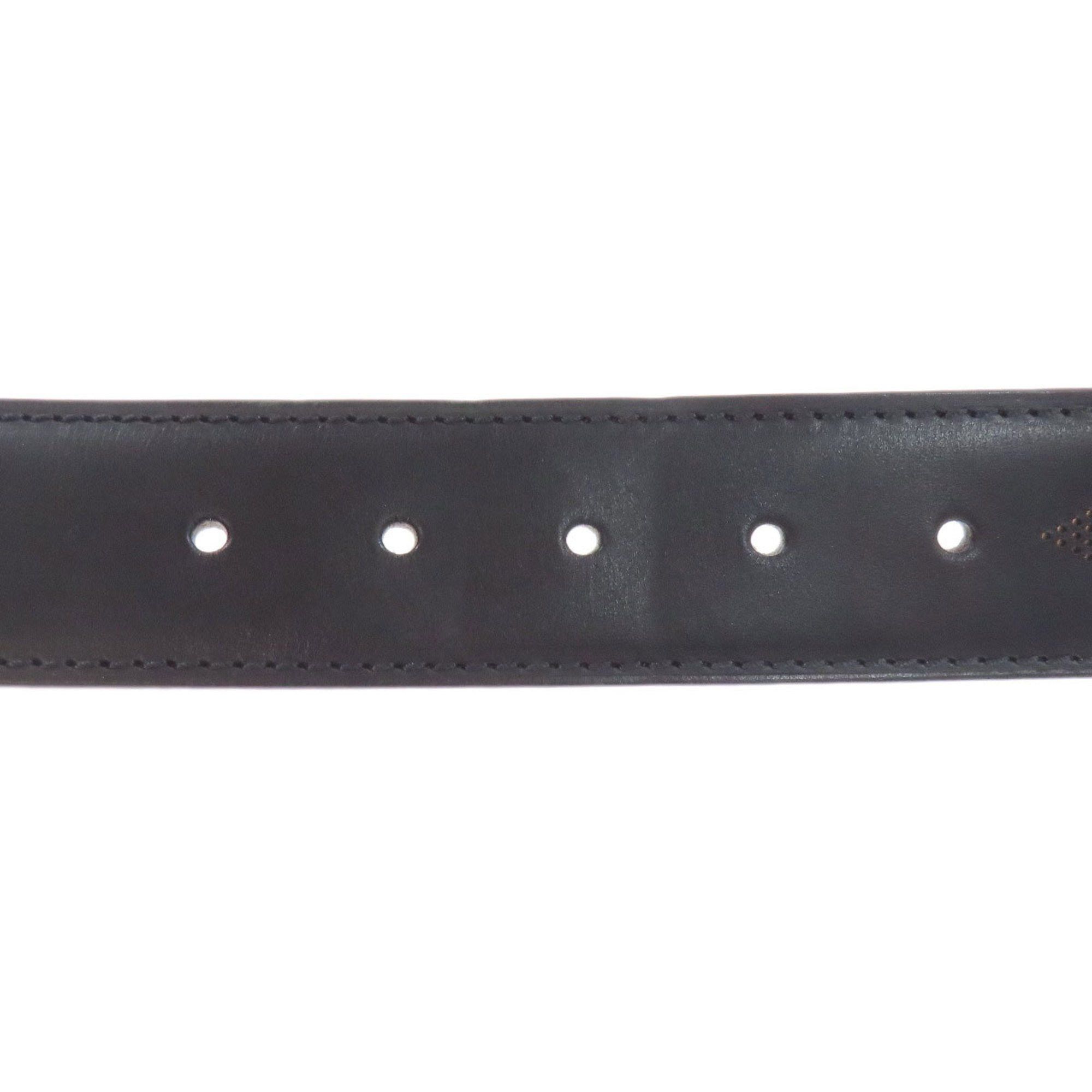 Louis Vuitton Louis Vuitton M6931 Santur Perforated Belt Mahina Leather Men's Size ONE SIZE - 7 Thumbnail