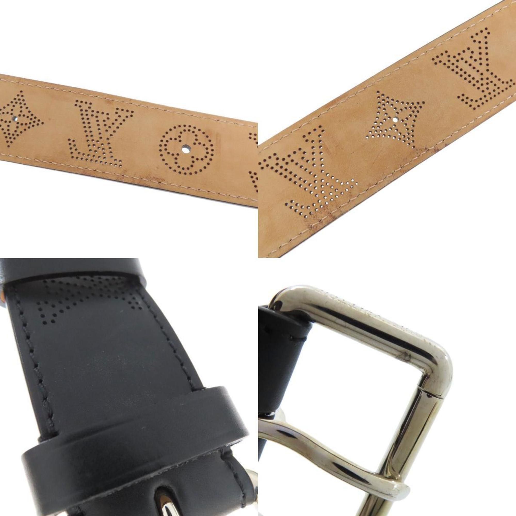 Louis Vuitton Louis Vuitton M6931 Santur Perforated Belt Mahina Leather Men's Size ONE SIZE - 10 Thumbnail