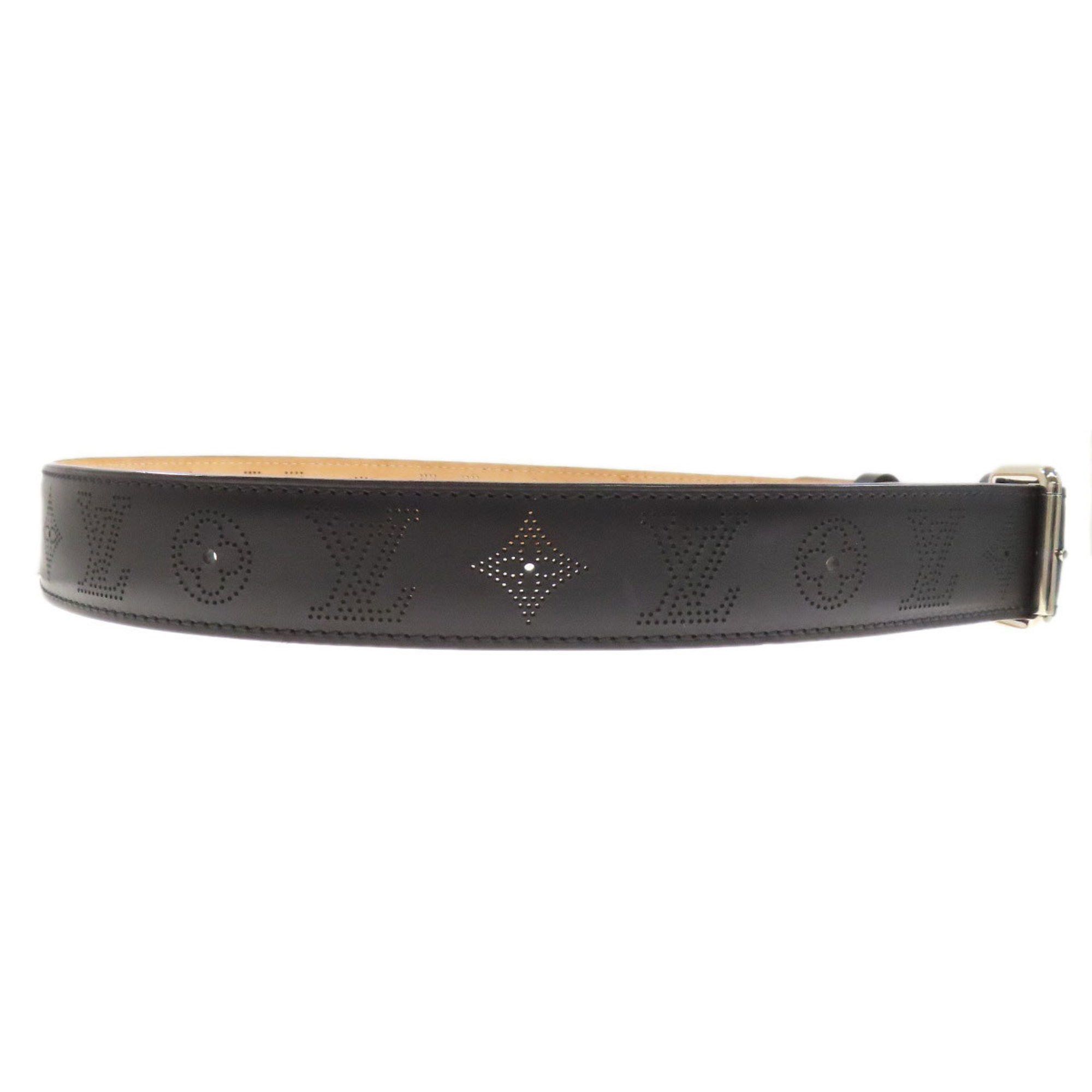 Louis Vuitton Louis Vuitton M6931 Santur Perforated Belt Mahina Leather Men's Size ONE SIZE - 2 Thumbnail