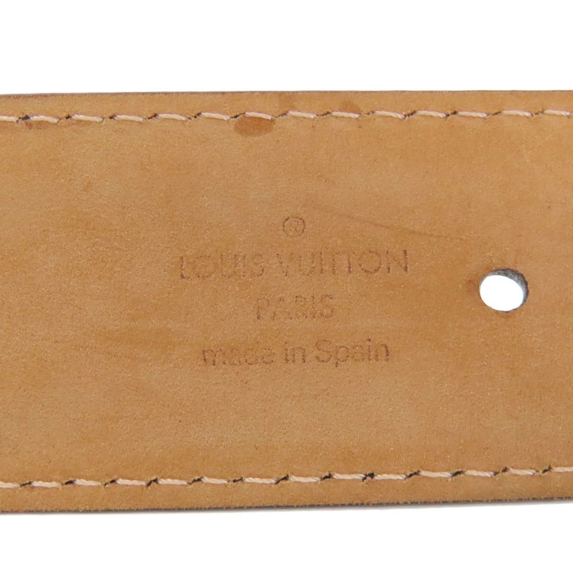 Louis Vuitton Louis Vuitton M6931 Santur Perforated Belt Mahina Leather Men's Size ONE SIZE - 4 Thumbnail