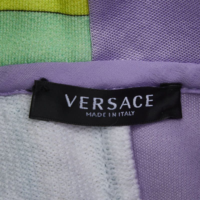 Versace Versace Versace Cotton Polyester Allover Pattern Zip-up Hoodie Cotton Sweatshirts & Hoodies Size ONE SIZE - 5 Thumbnail