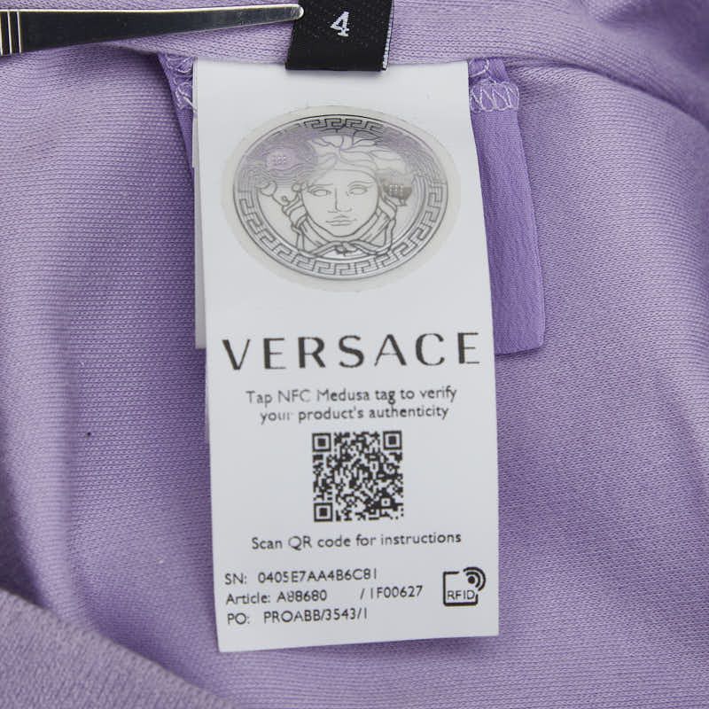 Versace Versace Versace Cotton Polyester Allover Pattern Zip-up Hoodie Cotton Sweatshirts & Hoodies Size ONE SIZE - 8 Thumbnail