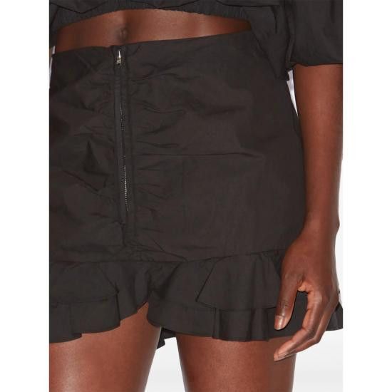 Isabel Marant Etoile ISABEL MARANT ETOILE Women Mid Skirts C1J06E JU0301FA 01BK BLACK Size 27" / US 4 / IT 40 - 5 Thumbnail