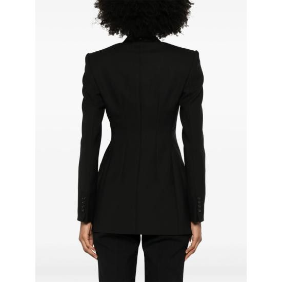Sportmax SPORTMAX Women Suit Jackets GELLY 534 003 BLACK Size S / US 4 / IT 40 - 4 Thumbnail