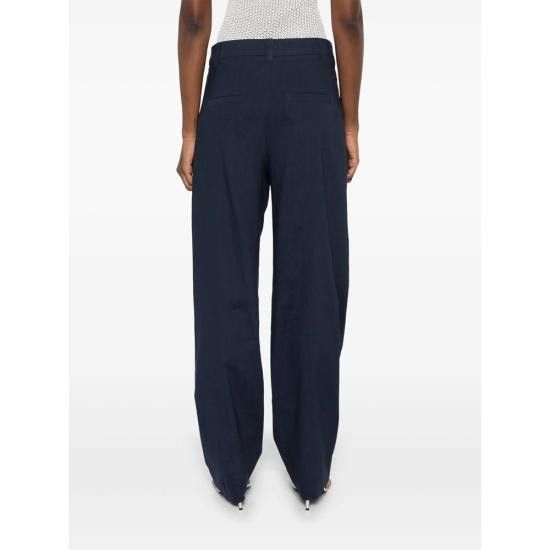 Marella MARELLA Women Pants 284 PORTRAY 007 BLUE Size 27" / US 4 / IT 40 - 2 Thumbnail