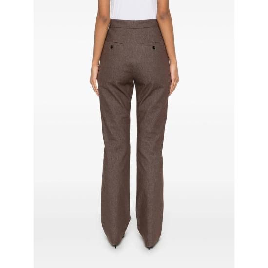 Max Mara MAX MARA Women Pants GALIZIA 742 002 BROWN Size 28" / US 6 / IT 42 - 2 Thumbnail
