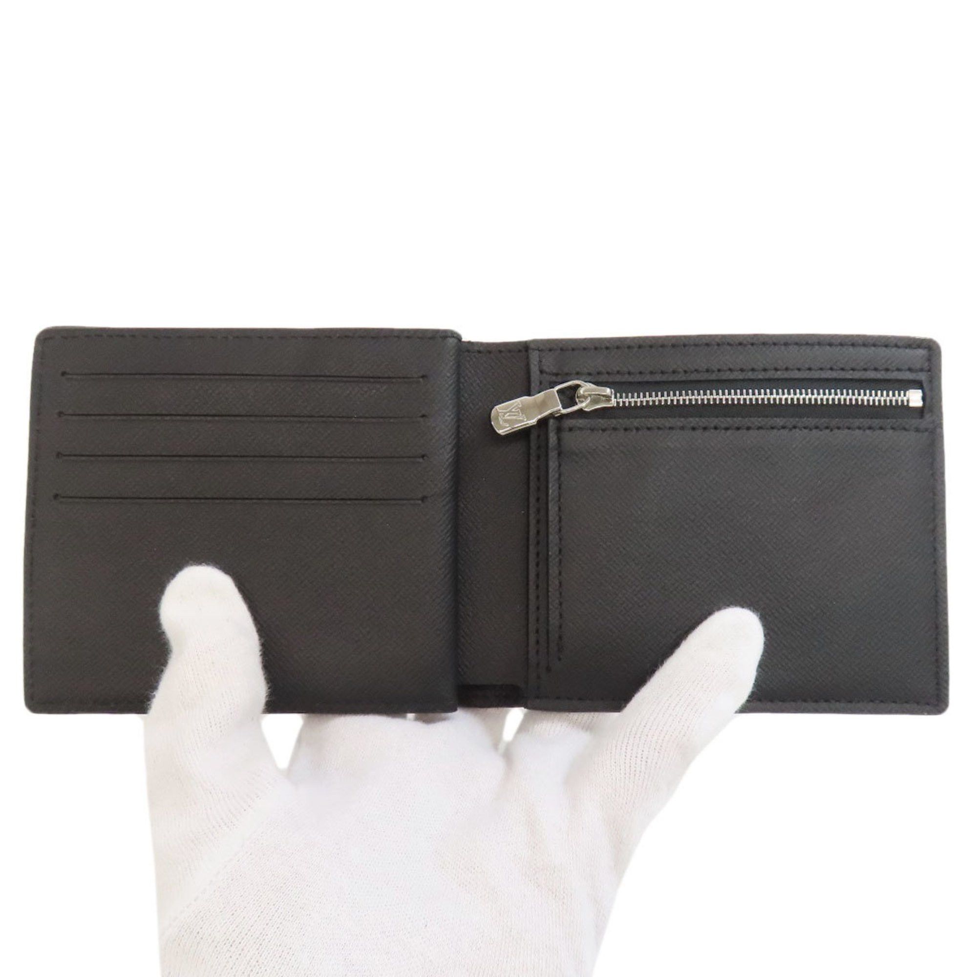 Louis Vuitton Louis Vuitton N60053 Portefeuille Amerigo NM Bi-fold Wallet Damier Canvas Men's Size ONE SIZE - 5 Thumbnail
