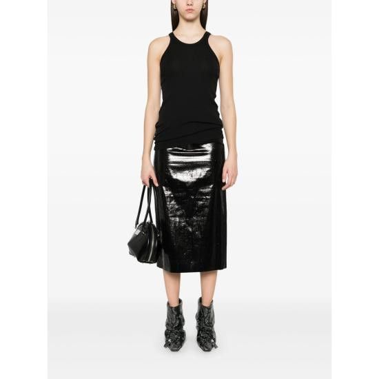 Sportmax SPORTMAX Women Tops NASTIE 246 002 BLACK Size XS / US 0-2 / IT 36-38 - 5 Thumbnail