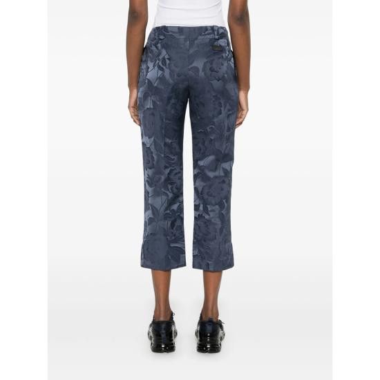 Kenzo KENZO Women Pants FF52PA0939JG 67 BLUE Size 26" / US 2 / IT 38 - 3 Thumbnail