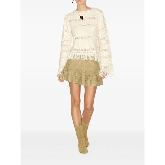 Isabel Marant Etoile ISABEL MARANT ETOILE Women Jackets C1L09E PU0662FA 23EC WHITE Size M / US 6-8 / IT 42-44 - 3 Thumbnail
